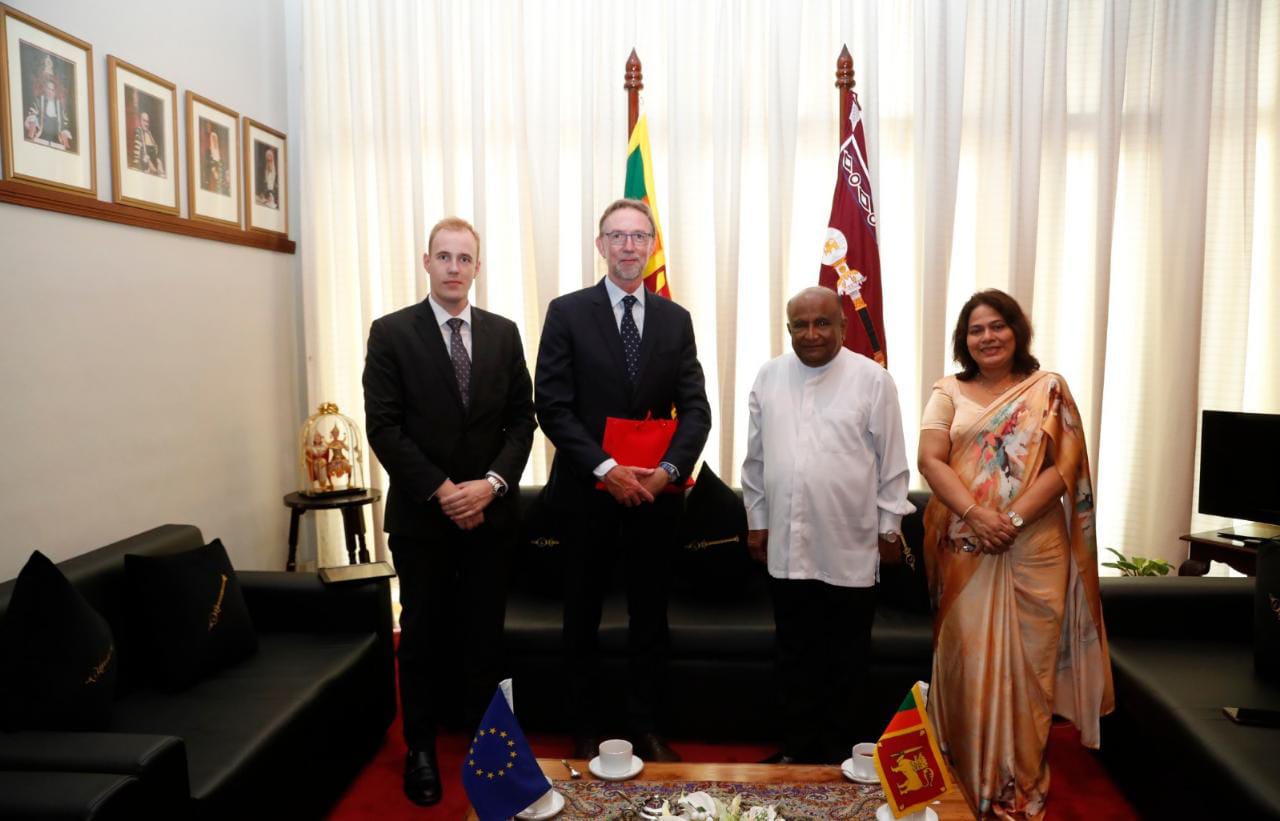 இலங்கைக்கான ஐரோப்பிய ஒன்றிய தூதுக்குழுவின் பிரதித் தூதுவர் – சபாநாயகர் இடையே சந்திப்பு