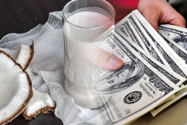 இலங்கையின் தேங்காய்ப்பாலுக்கு வெளிநாட்டு சந்தையில் அதிக கிராக்கி