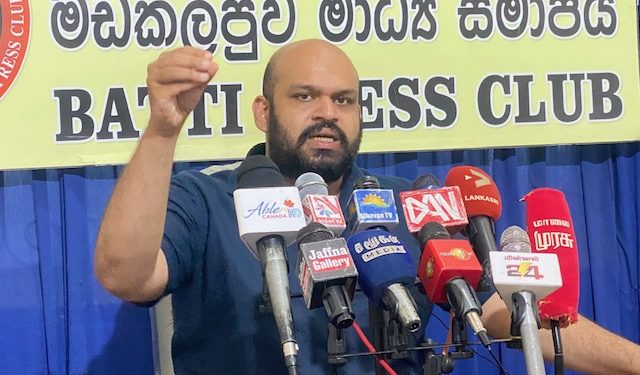 ஜனநாயகம் மறுக்கப்பட்டால் மக்கள் உரிமைகளை உறுதிப்படுத்த முனைவார்கள் – இரா.சாணக்கியன்