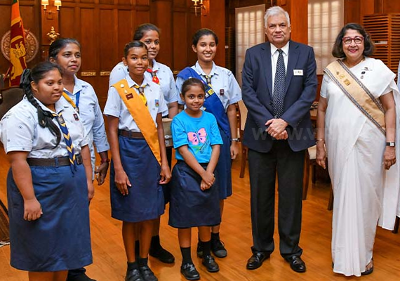 இலங்கை சாரணர் இயக்கத்தின் 106 ஆவது ஆண்டு விழா ஜனாதிபதி தலைமையில் நடைபெற்றது