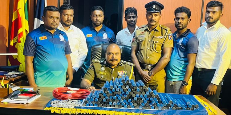 மன்னாரில் ஒரு தொகுதி ‘டைனமைட்’ வெடி பொருளுடன் இருவர் கைது!