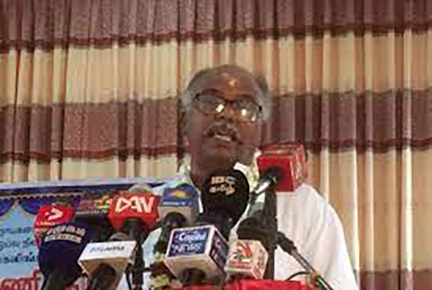 ஆலயங்கள் அழித்தொழிக்கப்படும்போது இந்தியா ஏன் மௌனமாக இருக்கின்றது? கலாநிதி ஆறு.திருமுருகன் கேள்வி