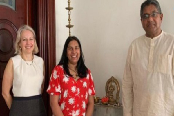 வடக்கு ஆளுநரை சந்தித்த பிரித்தானிய அதிகாரி