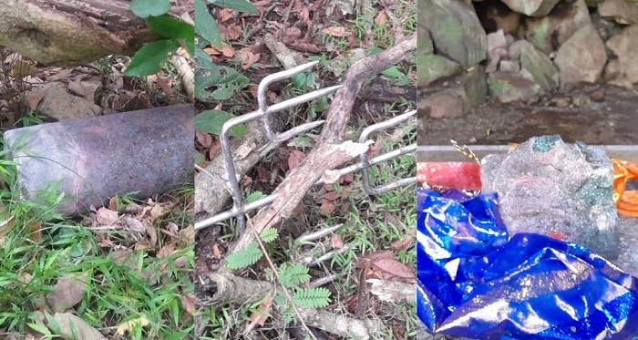 வெடுக்குநாறி மலையில் களற்றி வீசப்பட்ட ஆதிலிங்கேஸ்வரர்!! அதிர்ச்சியில் மக்கள் !!!