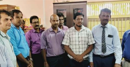 வேலணை மத்திய கல்லூரியின் புதிய அதிபர் பதவியேற்பு