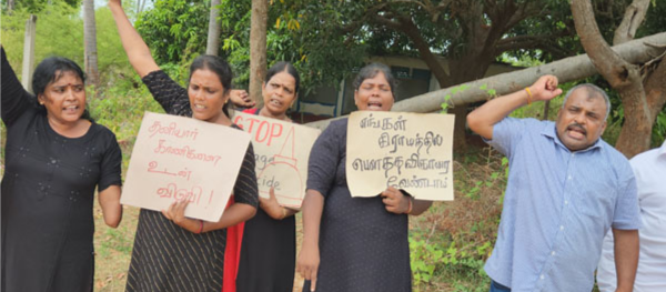 தையிட்டியில் மீண்டும் எதிர்ப்பு போராட்டம்