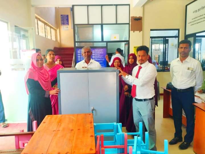 சாய்ந்தமருது முன்பள்ளிகளுக்கு தளவாடங்கள் வழங்கப்பட்டன