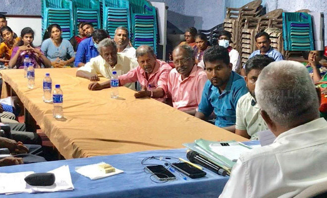 தையிட்டி விகாரை நிர்மாணிக்கப்பட்டுள்ள காணி உரிமையாளர்கள் டக்ளஸ் சந்திப்பு!