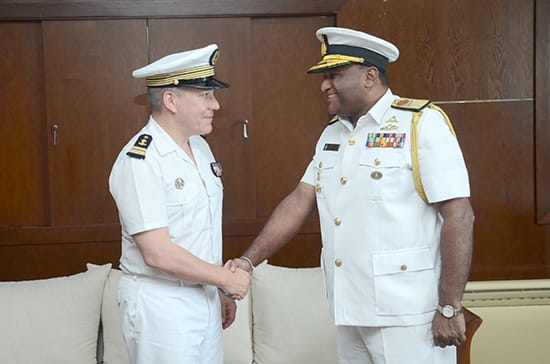 கொழும்பை வந்தடைந்த பிரான்ஸ் கடற்படை கப்பல் “லோரெய்ன்”