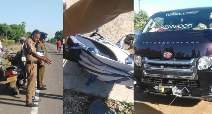 ஏ 9 பிரதான வீதியில் கோர விபத்து – யாழ் இந்துக்கல்லூரி மாணவன் பலி.!