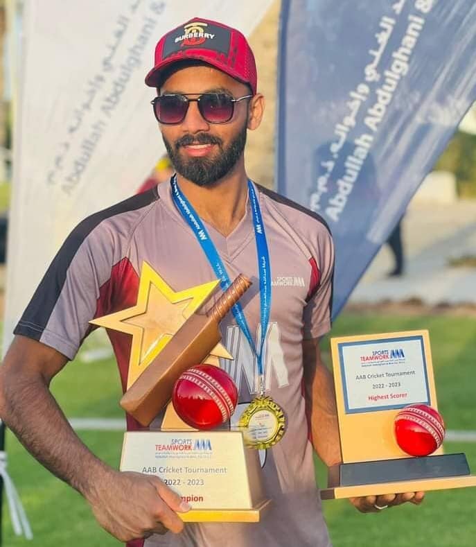 கட்டார் தேசிய கிரிக்கெட் அணிக்கு தெரிவாகிய முஹம்மட் அஹ்னாபுக்கு ஹரீஸ் எம்.பி வாழ்த்து!