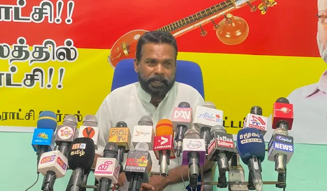 சாணக்கியனின் ஊழலை நாங்கள் வாய்திறந்தால் அவர் தெருவில் நிற்கவேண்டிய நிலைமை வரும்! ஈ.பி.டி.பி. பதிலடி