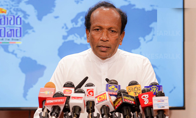 51 ஆயிரம் ஏக்கர் விவசாய நிலங்கள் வரட்சியான காலநிலையால் பாதிப்பு!  நட்டஈடு வழங்க தீர்மானம் என்கிறார் ஹேரத்