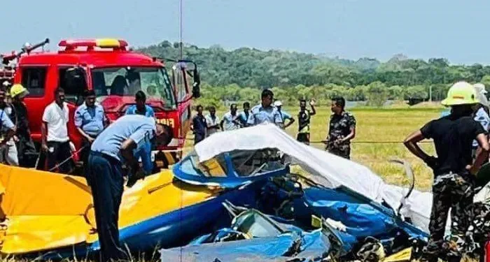 திருகோணமலையில் விமான விபத்து : இருவர் உயிரிழப்பு!