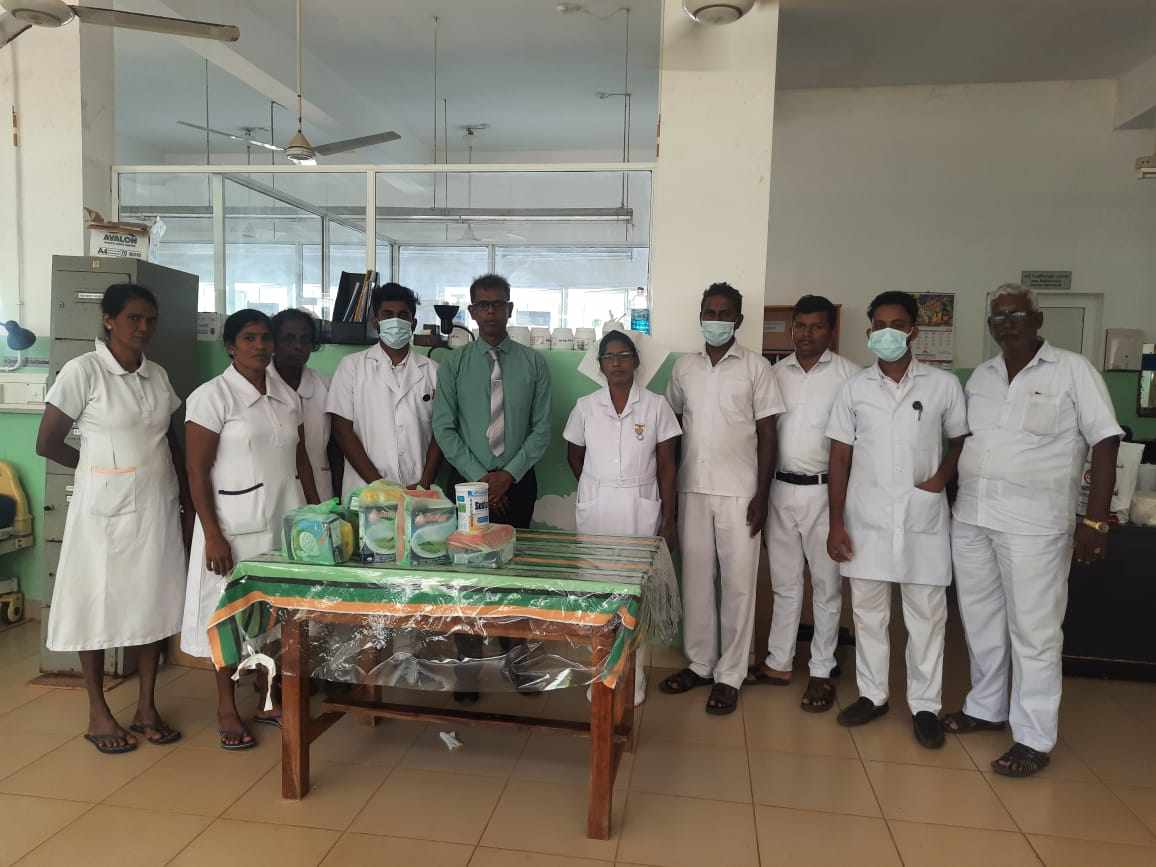 தெல்லிப்பழை ஆதார வைத்தியசாலையின் புற்றுநோயாளர்களுக்கு சத்து மா வழங்கல்!  