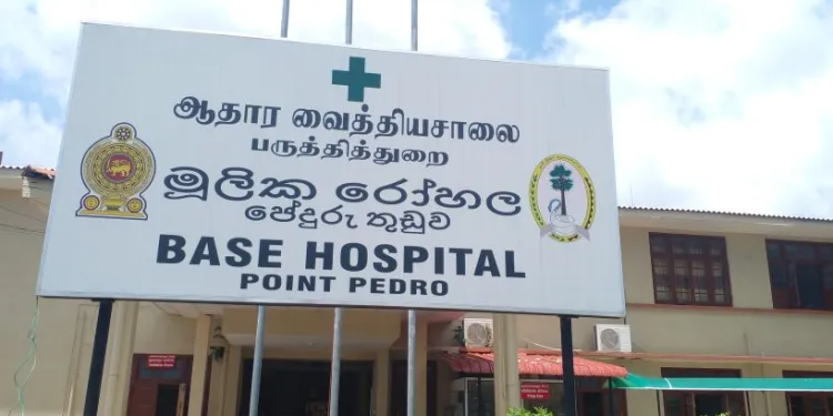 பருத்தித்துறை ஆதார வைத்தியசாலையில் தண்ணீர் இன்றித் தவிக்கும் மக்கள்