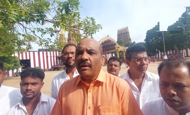 பாலித ரங்கே பண்டார யாழ்ப்பாணம் விஜயம்!