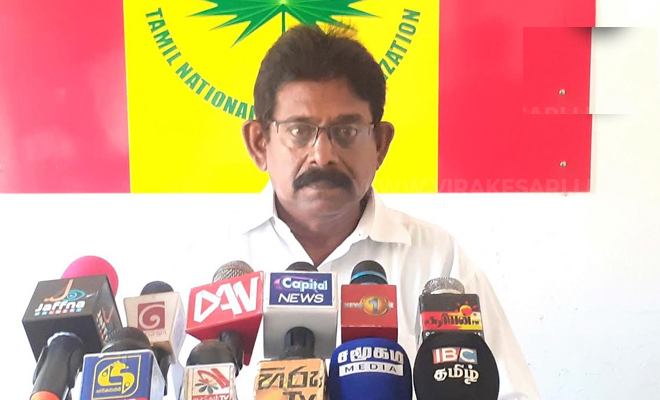 தமிழருக்குத் தலை சிங்களவருக்கு வால் காட்டும் தந்திரம் மிக்கவரே ரணில் ஆவார்!  ஐங்கரனேசன் காட்டம்