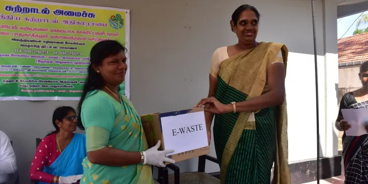 மன்னாரில் இலத்திரனியல் கழிவுகளை சேகரிக்கும் நிகழ்ச்சித் திட்டம் முன்னெடுப்பு