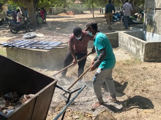 மாமாங்கேஸ்வரர் ஆலயத்தில் சிரமதானப் பணிகள் முன்னெடுப்பு