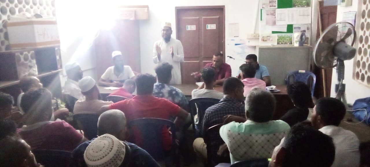 மாளிகைக்காடு ஜனாஸா நலன்புரி அமைப்பிற்கு புதிய நிர்வாக தெரிவு!