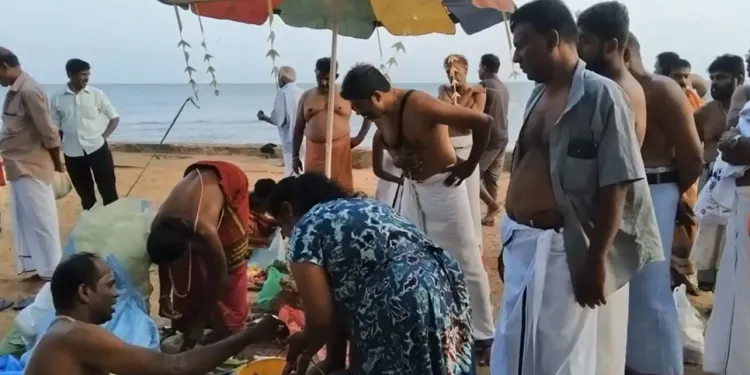 யாழ். கீரிமலை நகுலேஸ்வரர் ஆலயத்தில் விசேட வழிபாடு!