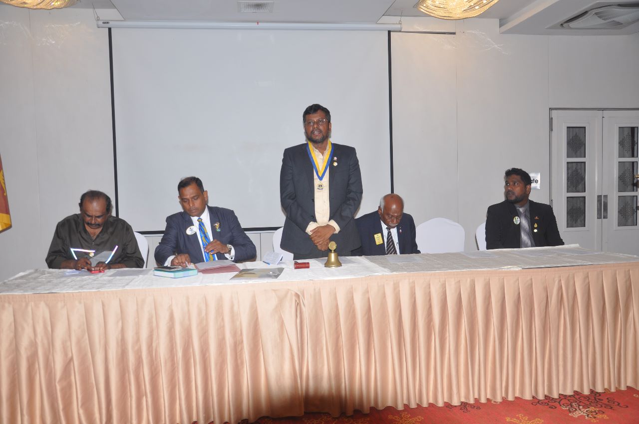 இந்தியா பெங்களூர் மேற்கு லயன்ஸ் கழகம் வடக்கு மாகாண லயன்ஸ்களுடன் சந்திப்பு!