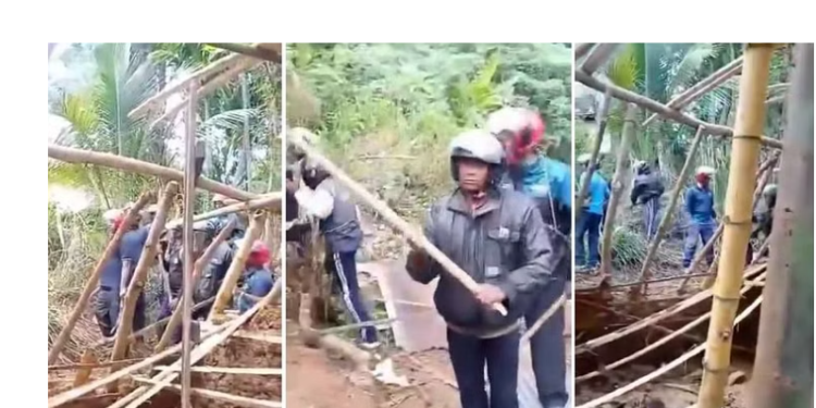 இரத்தினபுரி வெள்ளந்துரை தோட்ட குடியிருப்பு உடைக்கப்பட்டமையால் பரபரப்பு