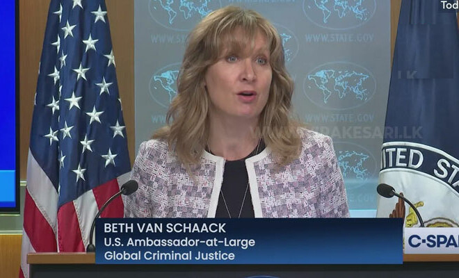 உயிர்த்த ஞாயிறு தாக்குதல்கள் : அமெரிக்கர்களும் உயிரிழந்திருப்பதால் சர்வதேச விசாரணைக்கான சாத்தியம் குறித்து ஆராய்கிறோம் – அமெரிக்கா