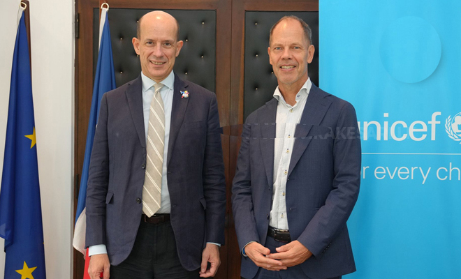 குழந்தைகளுக்கான போஷாக்கு திட்டத்துக்கு பிரான்ஸ் நிதியுதவி!