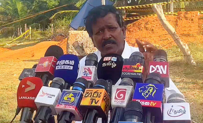 கொக்குத்தொடுவாய் மனிதப்புதைகுழி விவகாரத்தில் உண்மைகள் வெளிக்கொணரப்பட வேண்டும் – தவறினால் மக்கள் போராட்டத்தில் குதிப்பர் – ரவிகரன்