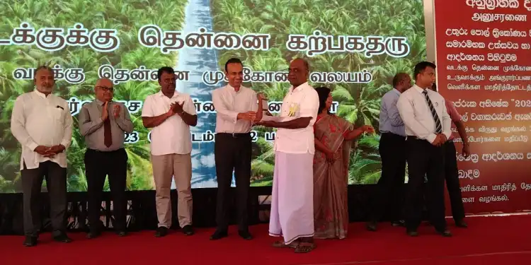 வடக்கு தென்னை முக்கோண வலையத்தை உருவாக்குவதன் அங்குறாப்பன நிகழ்வு