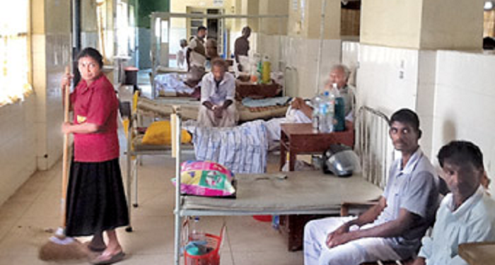 வைத்தியசாலைகளில் நோயாளர்களுக்கு உணவு வழங்கும் நடவடிக்கை நிறுத்தம்