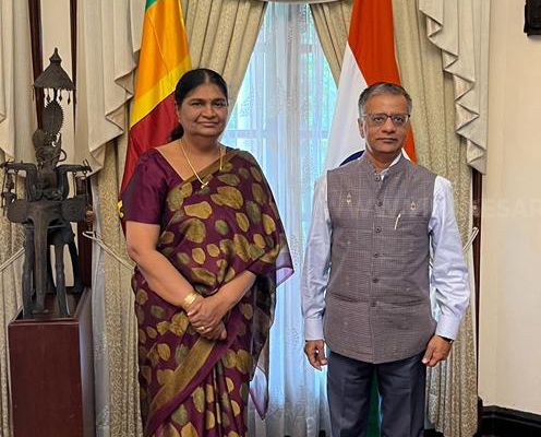 வடக்கு மாகாண ஆளுநர் – இலங்கைக்கான இந்திய உயர்ஸ்தானிகர் சந்திப்பு