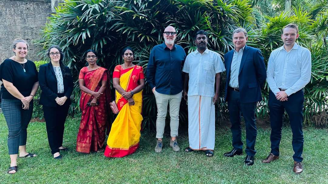 ஐக்கிய அமெரிக்காவின் இராஜதந்திர அதிகாரிகளுடன் தமிழ்த் தேசிய மக்கள் முன்னணியினர் சந்திப்பு!