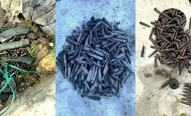 சம்மாந்துறையில் மீட்கப்பட்ட ஆயுதங்கள் தொடர்பில் விசாரணை முன்னெடுப்பு