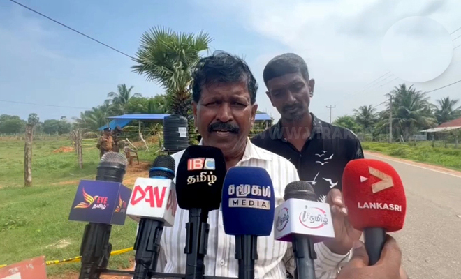 கொக்குத்தொடுவாய் மனித புதைகுழி மூடி மறைக்கப்படுமா எனச் சந்தேகம்! எழுகின்றது என்கிறார் துரைராசா ரவிகரன்