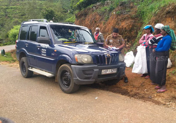 பன்றிக்கு வைத்த பொறியில் சிக்கிய பெண் தொழிலாளி!