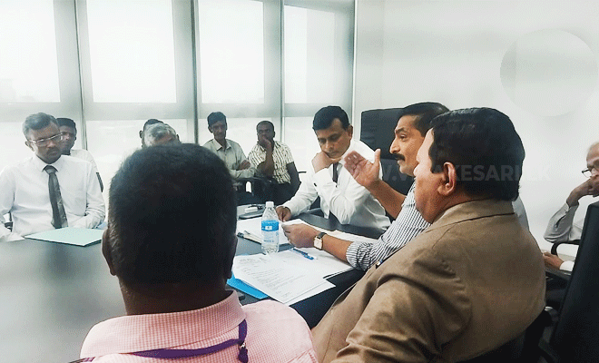 பாதிக்கப்பட்டுள்ள மக்களுக்கு உரியதீர்வு கிடைக்கவேண்டும்! வடிவேல் சுரேஷ் தொழில் திணைக்கள ஆணையாளரிடம் வலியுறுத்து