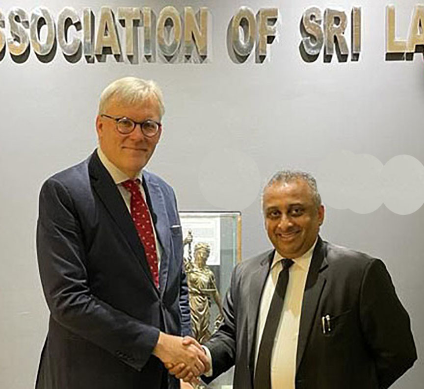 பிரித்தானிய உயர்ஸ்தானிகருடன் சட்டத்தரணிகள் சங்கம் சந்திப்பு