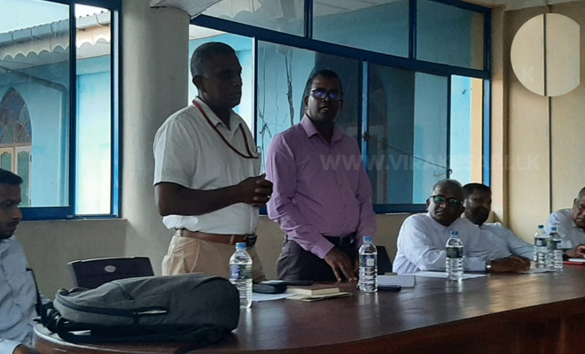 பேசாலை மக்களின் காணிகளை கையகப்படுத்தலை இலங்கை மின்சார சபை உடன் நிறுத்த வேண்டும்! விசேட கலந்துரையாடல்