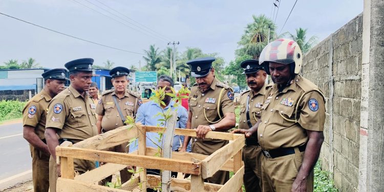 பொலிஸாரால் மர நடுகை வேலைத்திட்டம் ஆரம்பம்!