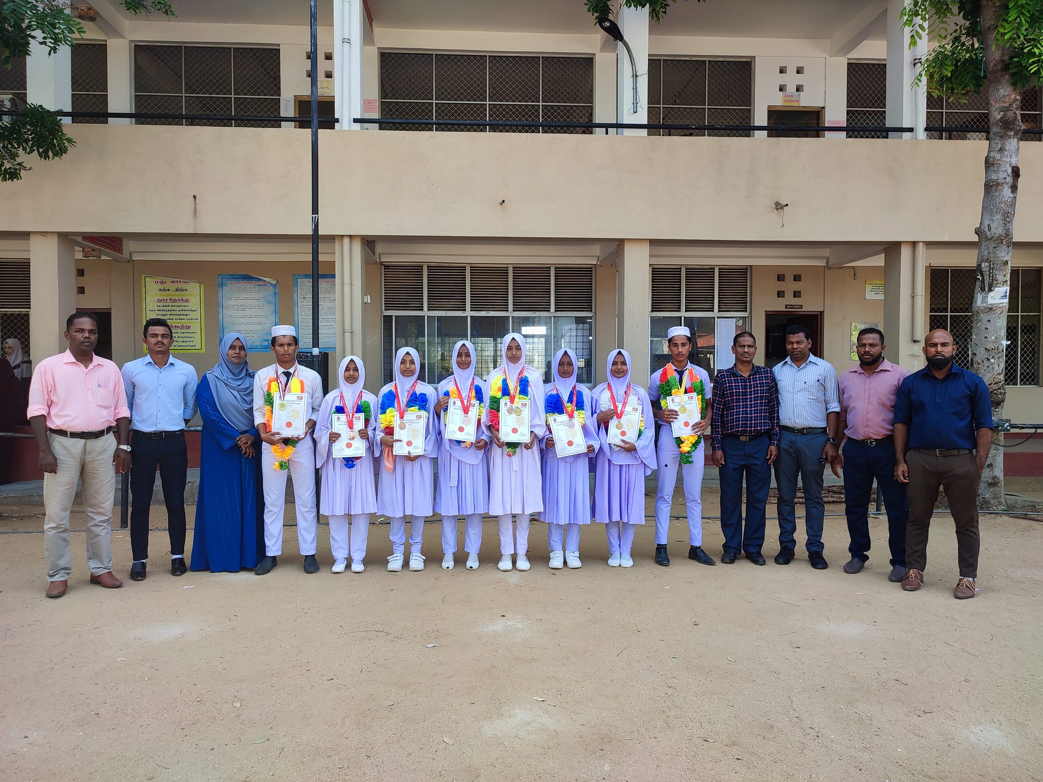 மாகாண மெய்வல்லுநர் போட்டிகளில் வெற்றி ஈட்டிய மாணவர்கள் கௌரவிப்பு