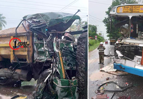 மீரிகம – நீர்கொழும்பு  வீதியில் கோரவிபத்து! சாரதி உயிரிழப்பு