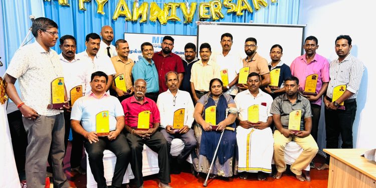 யுத்தகால ஊடகவியலாளர்களுக்கு முல்லைத்தீவில் கௌரவம் அளிப்பு!