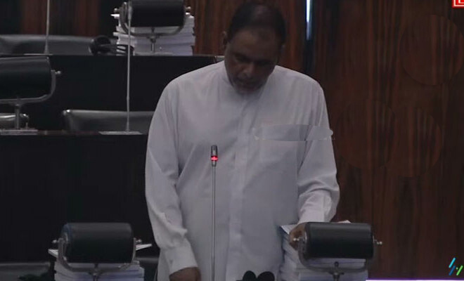 உயிர்த்த ஞாயிறு தாக்குதல் சூத்திரதாரியான அபுஹிந் தொடர்பான தகவல்களை வெளியிடத் தயார் – ஹரீஸ் எம்.பி, சபையில் உறுதி
