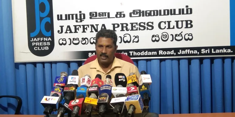 கடற்றொழிலாளர்களின் வாழ்வாதாரம் சீன அரசாங்கத்தினால் கேள்விக்குறி! அன்னலிங்கம் அன்னராசா விசனம்