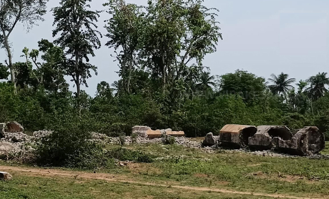 காங்கேசன்துறை துறைமுகத்தில் சீமெந்து தூண்கள் திருட்டு