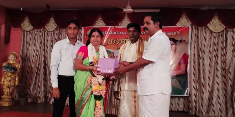 கிளிநொச்சி மகாவித்தியாலய அதிபரின் மணிவிழா நிகழ்வு சிறப்பாக முன்னெடுப்பு!