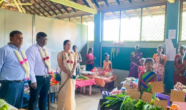 கொக்குவில் நாமகள் வித்தியில் மாணவர் சந்தை நிகழ்வுகள்!